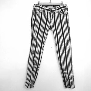 FREE PEOPLE striped jean